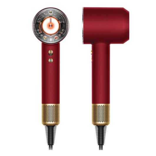 Фен Dyson HD16 Supersonic Nural Red Velvet/Gold (с кейсом)