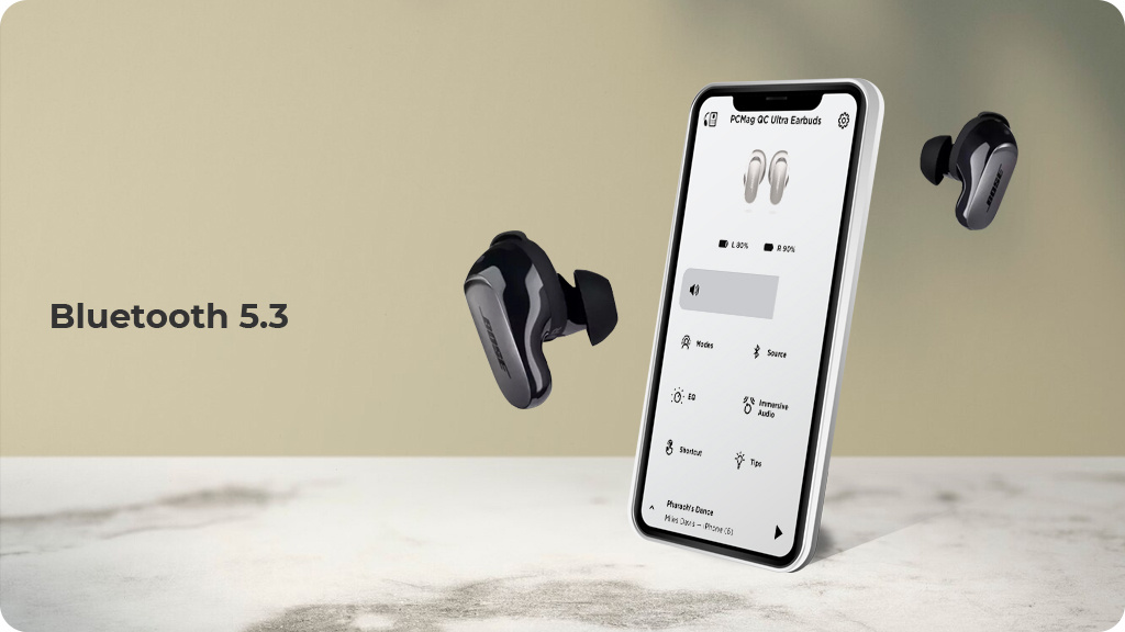 Беспроводные наушники Bose QuietComfort Ultra Earbuds Черные