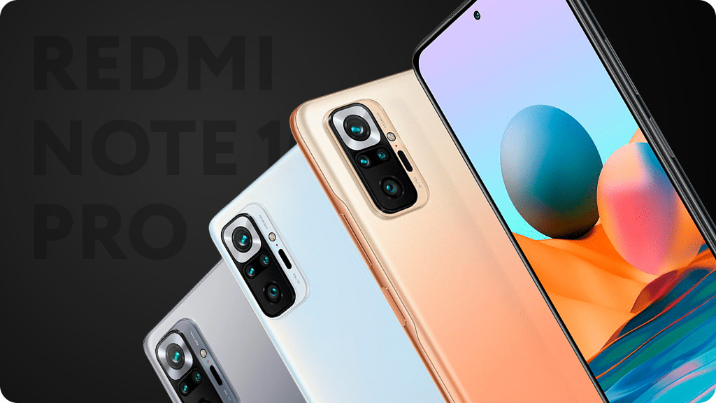 Смартфон Xiaomi Redmi Note 10 Pro 6/128Gb (NFC) Зеленый